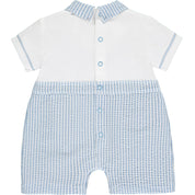 MITCH & SON - David Seersucker Romper - White