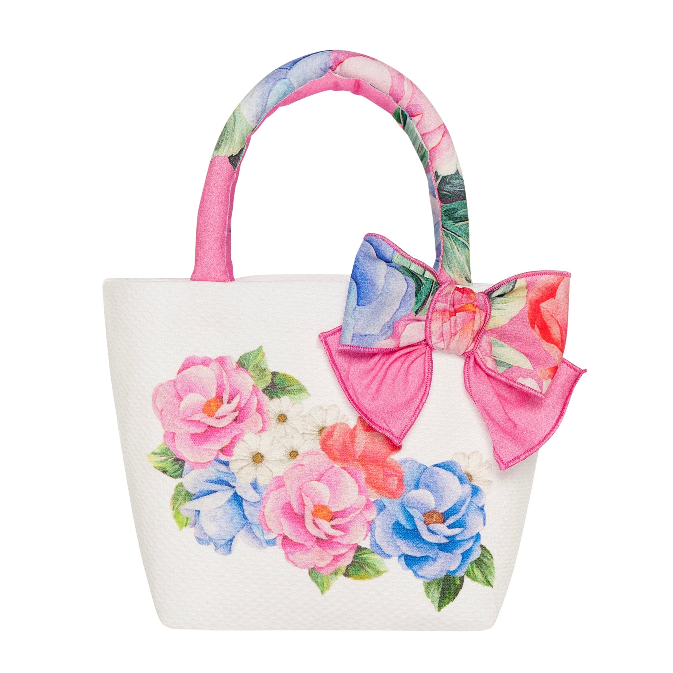 BALLOON CHIC - Floral Handbag - Pink