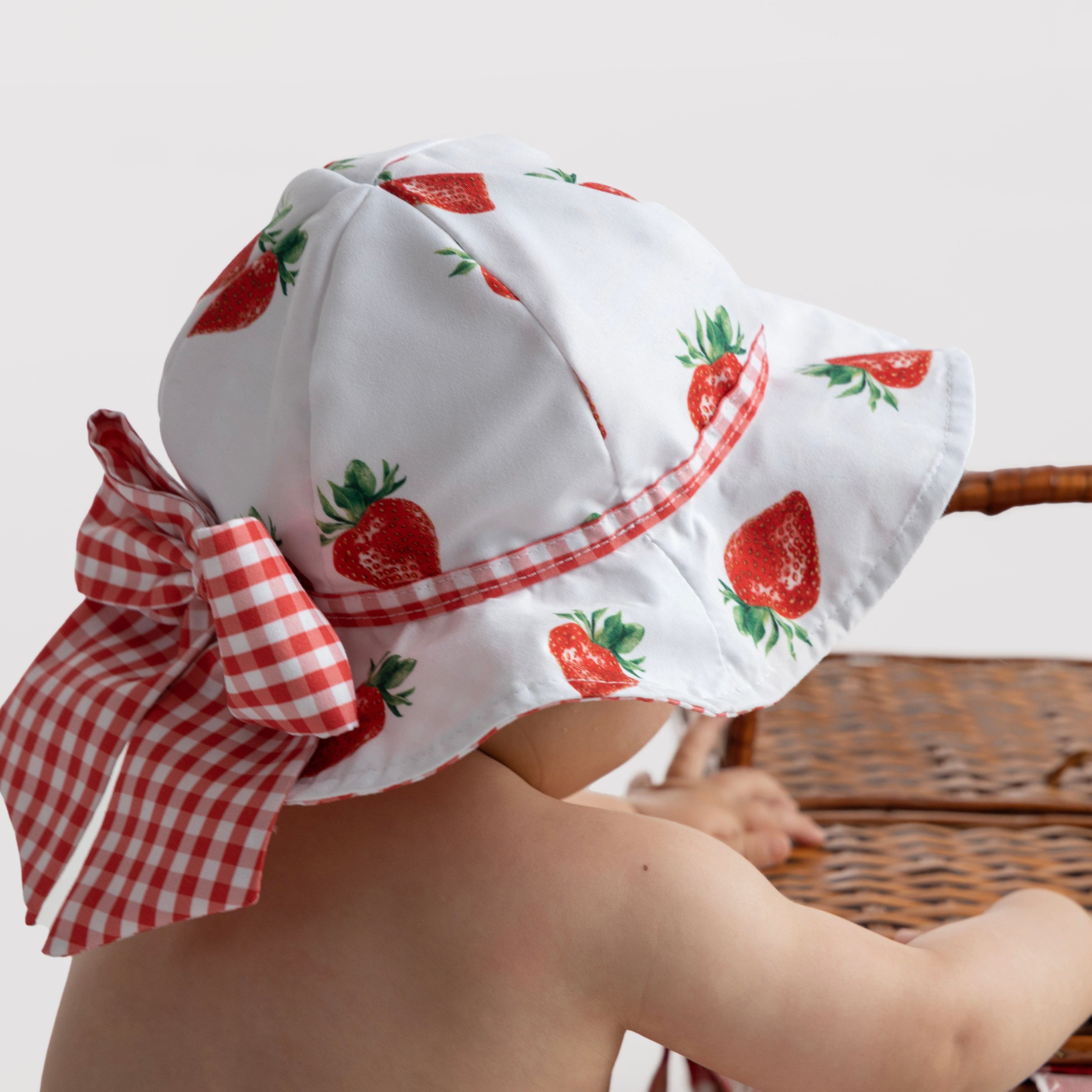 MEIA PATA - Strawberries Hat - Red