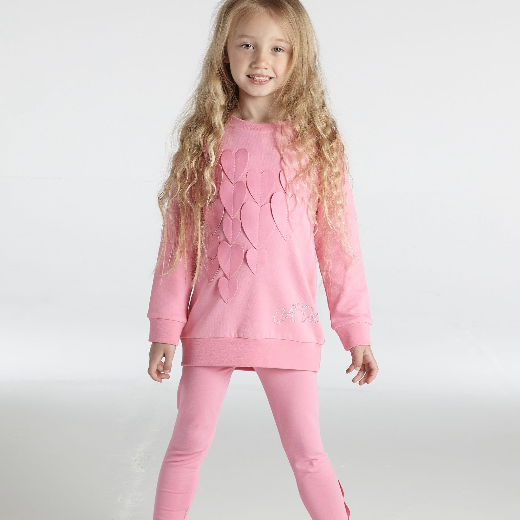 A DEE - Magnolia Hearts Legging Set - Pink