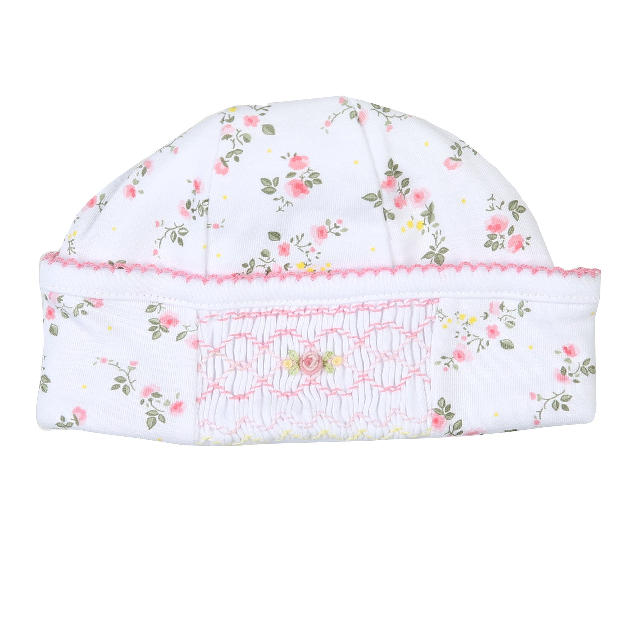 MAGNOLIA BABY - Graces Classics Smocked Hat - Floral