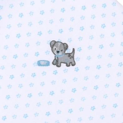 MAGNOLIA BABY - My Little Puppy Bib - Blue