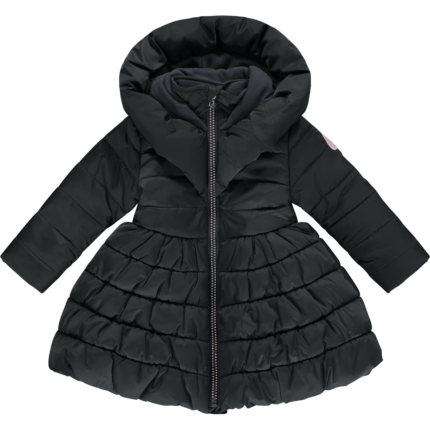 A DEE - Priscilla A Winter Rose Padded Jacket - Dark Grey