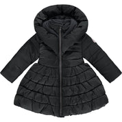 A DEE - Priscilla A Winter Rose Padded Jacket - Dark Grey