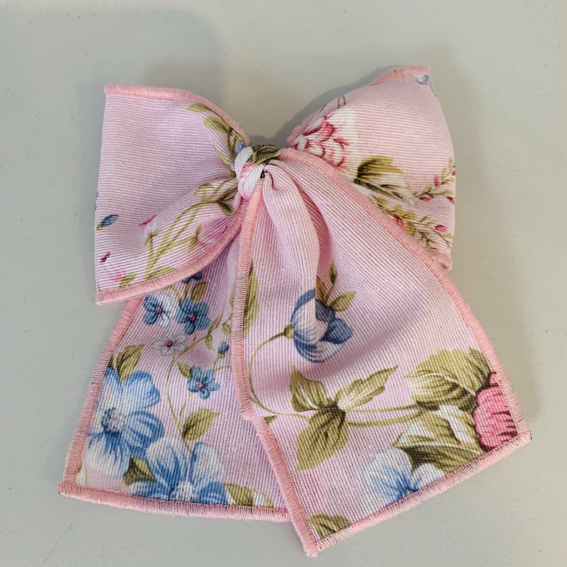 FLOWER - Bow Clip - Pink