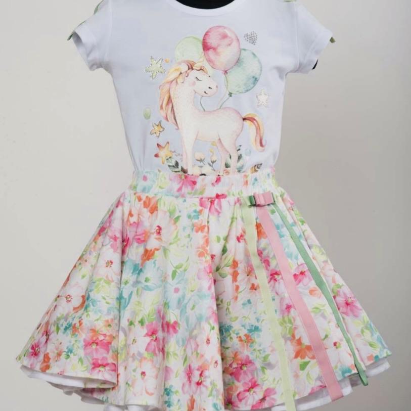 DAGA - Unicorn Skirt Set