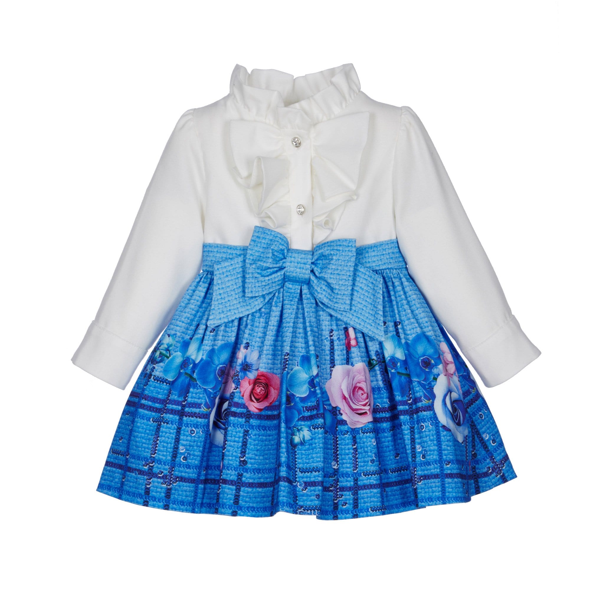 LAPIN HOUSE - Orchid Blouse Dress - Blue