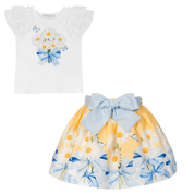 BALLOON CHIC - Daisy Skirt Set - Yellow