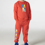 MITCH & SON - Red Logo Tracksuit - Red