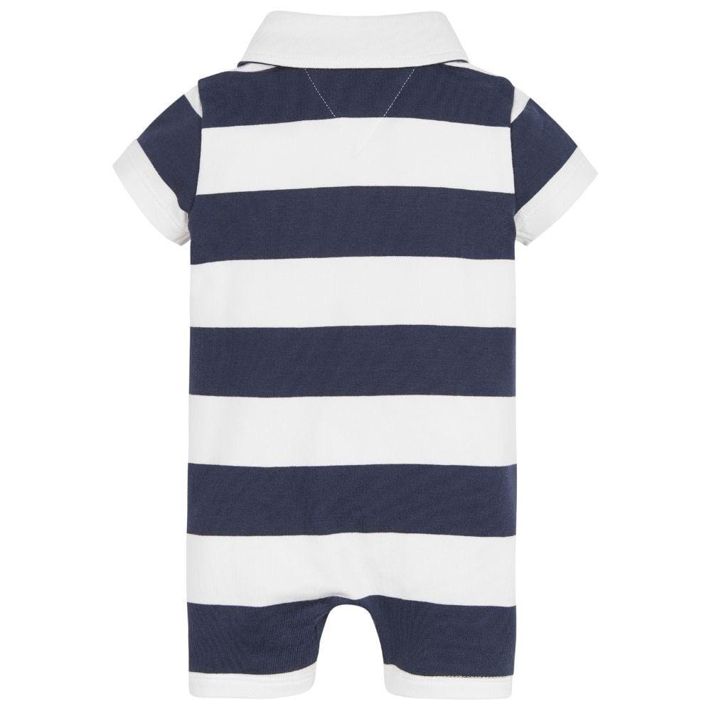 TOMMY HILFIGER - Rugby Striped Romper