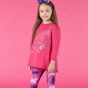 A DEE - Spirit Star Galaxy Legging Set - Pink Glaze