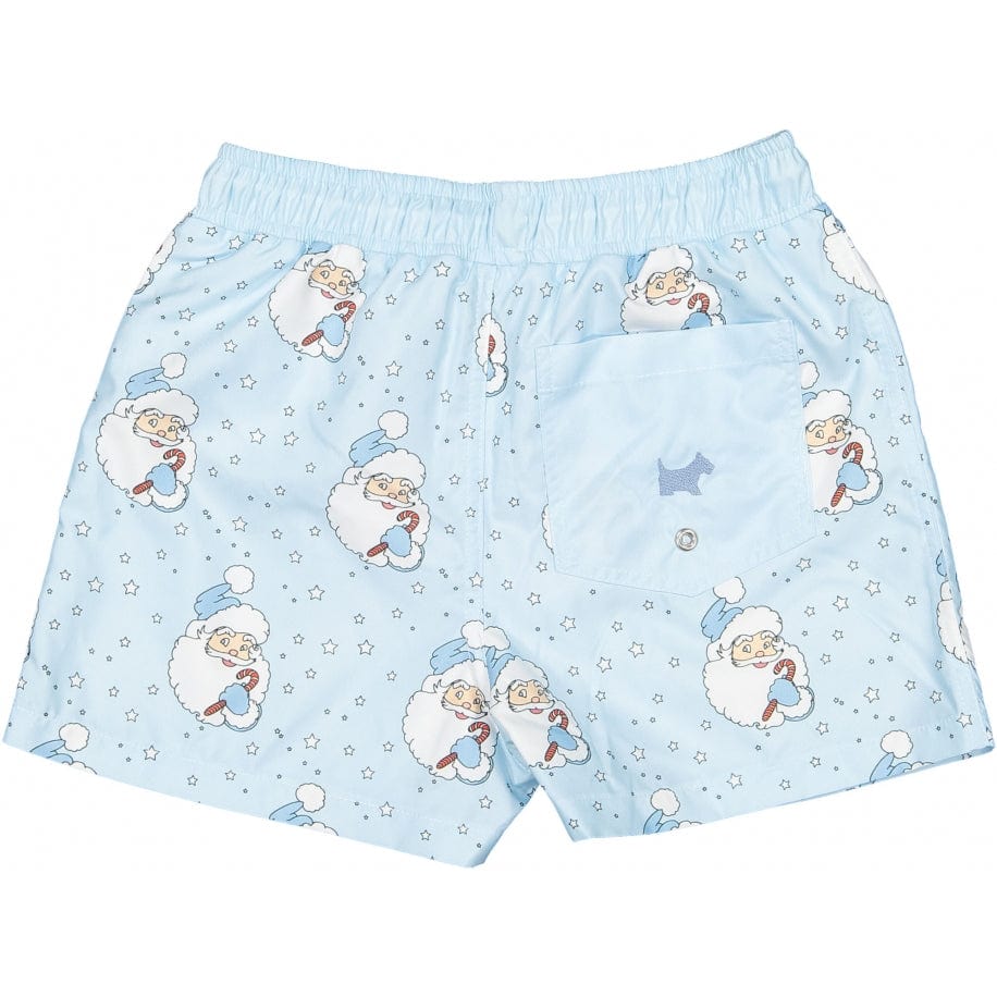 SAL & PIMENTA - Santa Swim Shorts - Blue