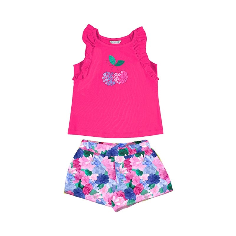 MAYORAL - Cherry Short Set - Pink