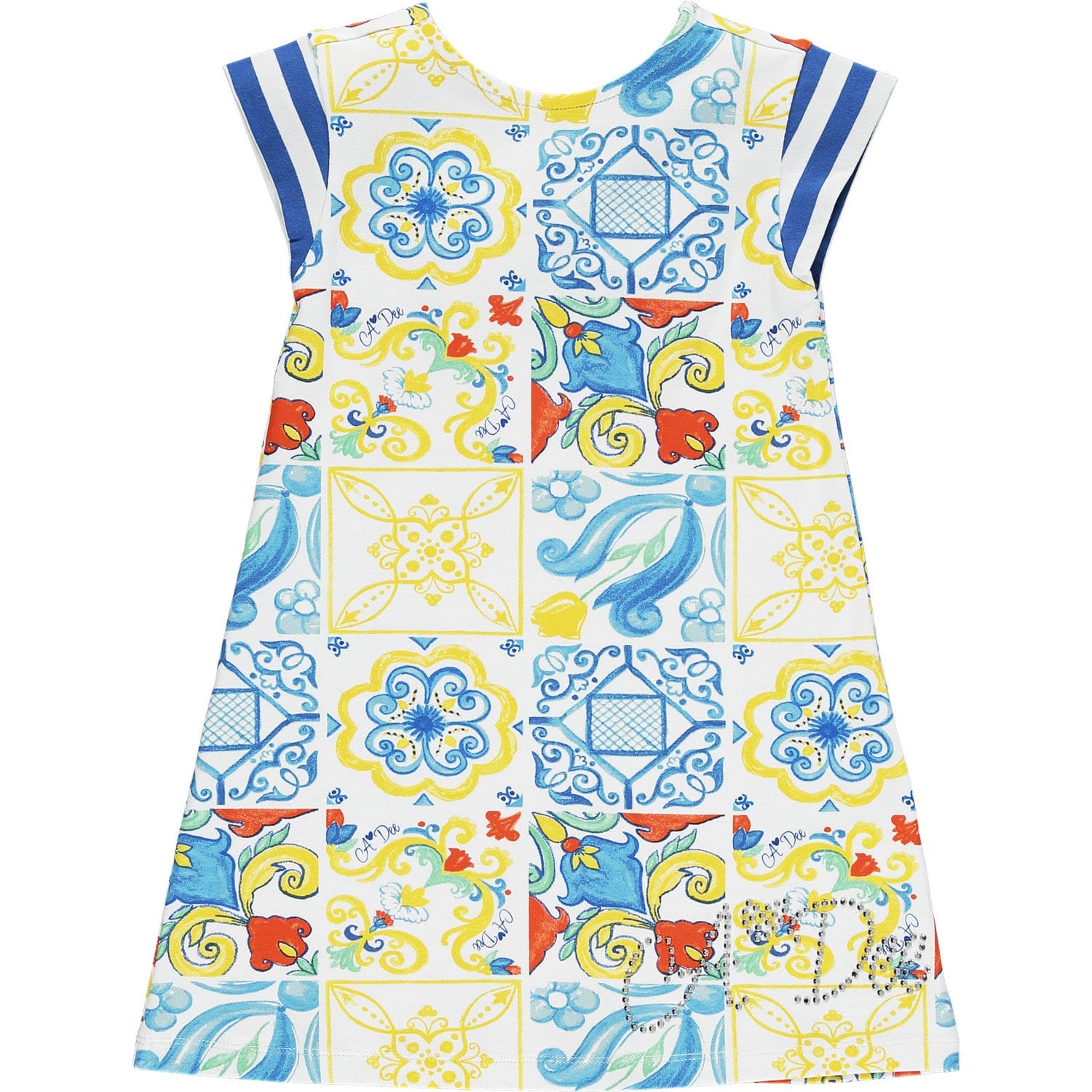 A DEE - Tile Print Jersey Dress