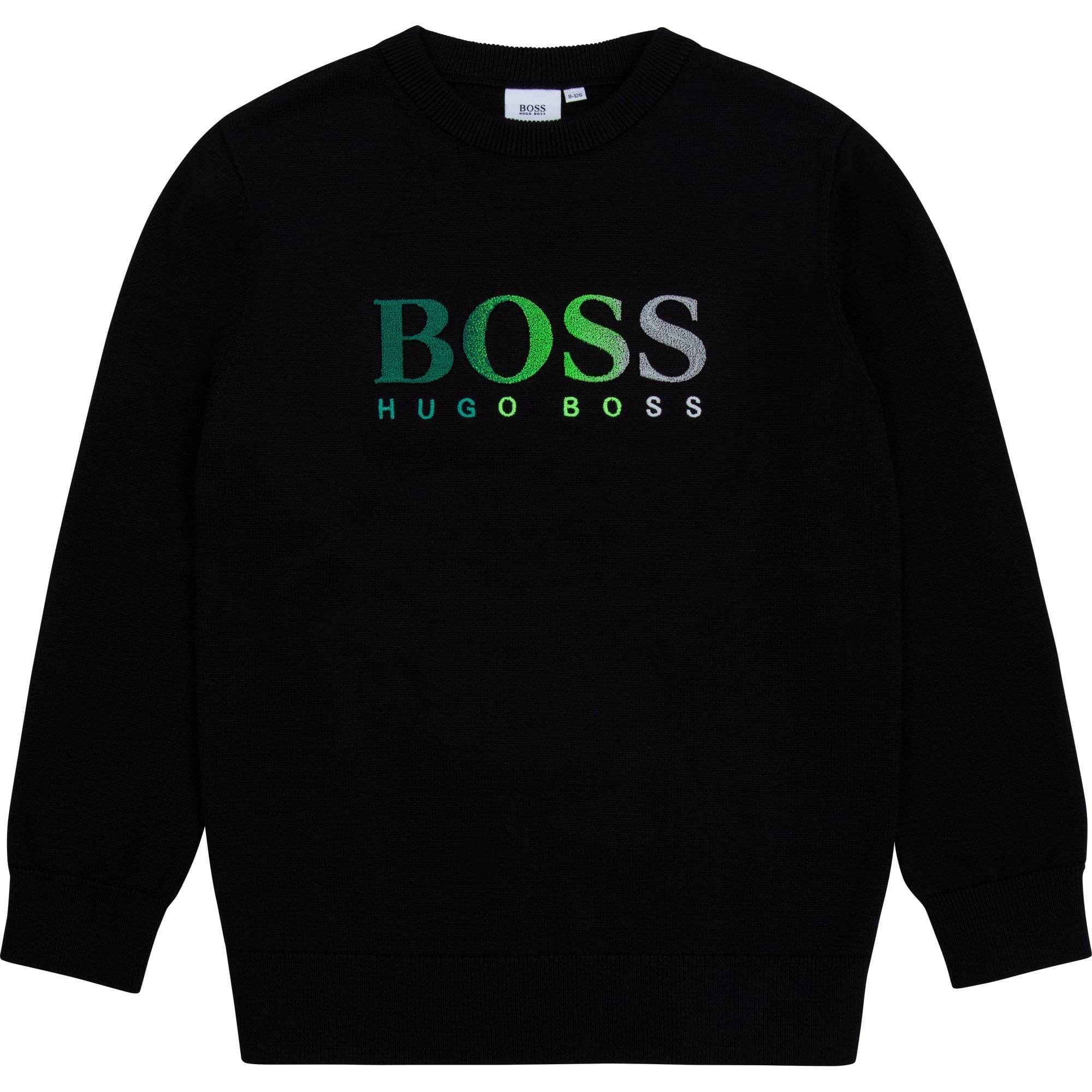 HUGO BOSS - Logo Pullover - Black