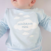 MITCH & SON - Mini Maverick  Cloud Tracksuit - Sky Blue