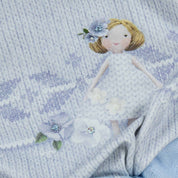 LAPIN HOUSE - Tulle Dolly Dress - Blue