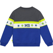 MITCH & SON - Giovanni Colour Block Sweatshirt Set - Royal Blue