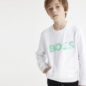 HUGO BOSS - Sweatshirt - White