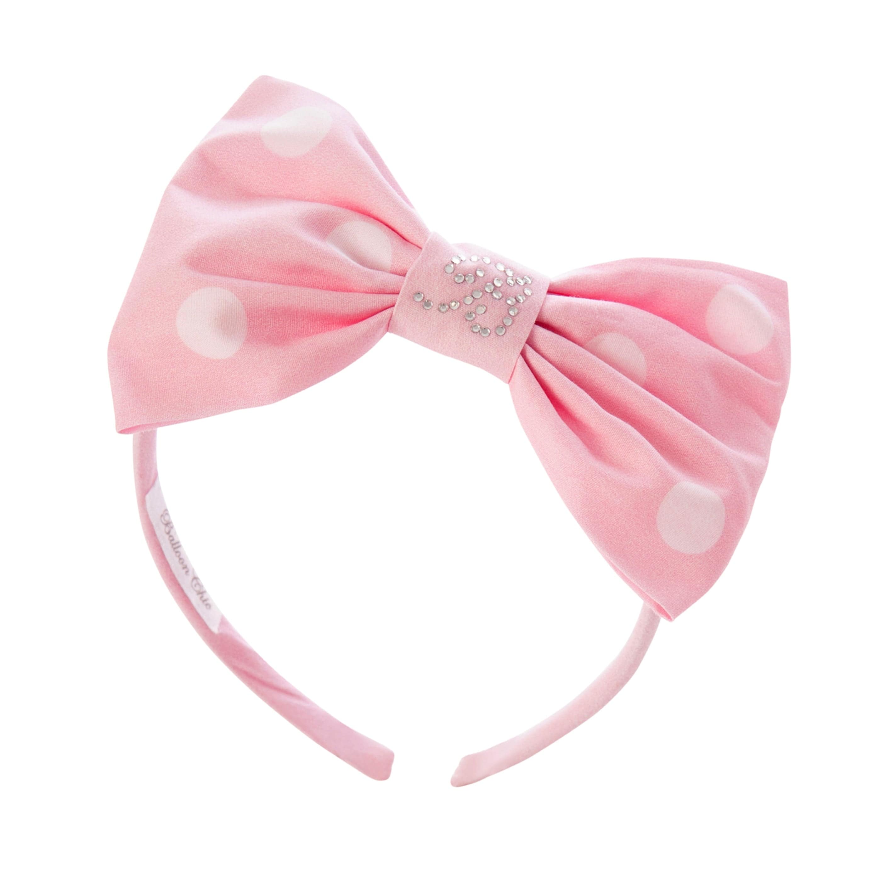 BALLOON CHIC - Polka Dot Hairband - Pink