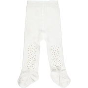 LITTLE A - Sparkle Tights - White