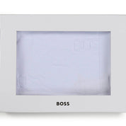 HUGO BOSS - Knit Logo  Blanket - White
