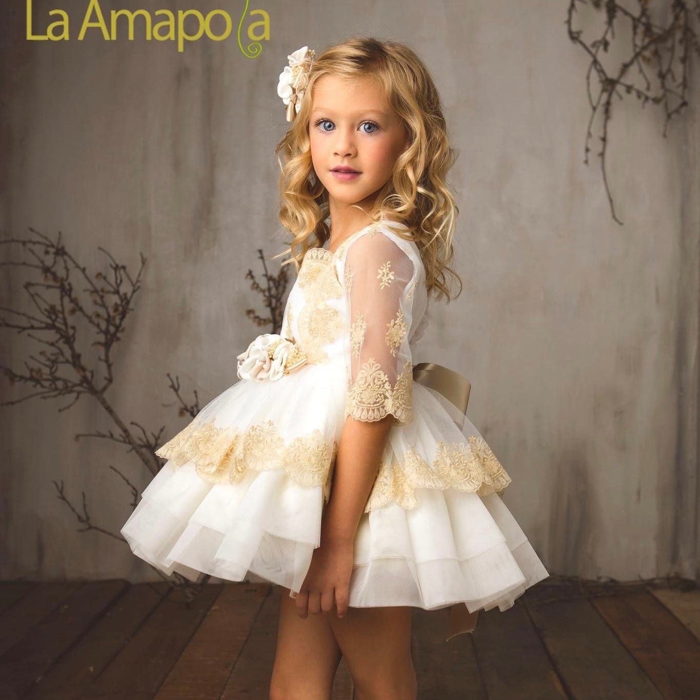 LA AMAPOLA - Abrojito Puffball Dress main image 1