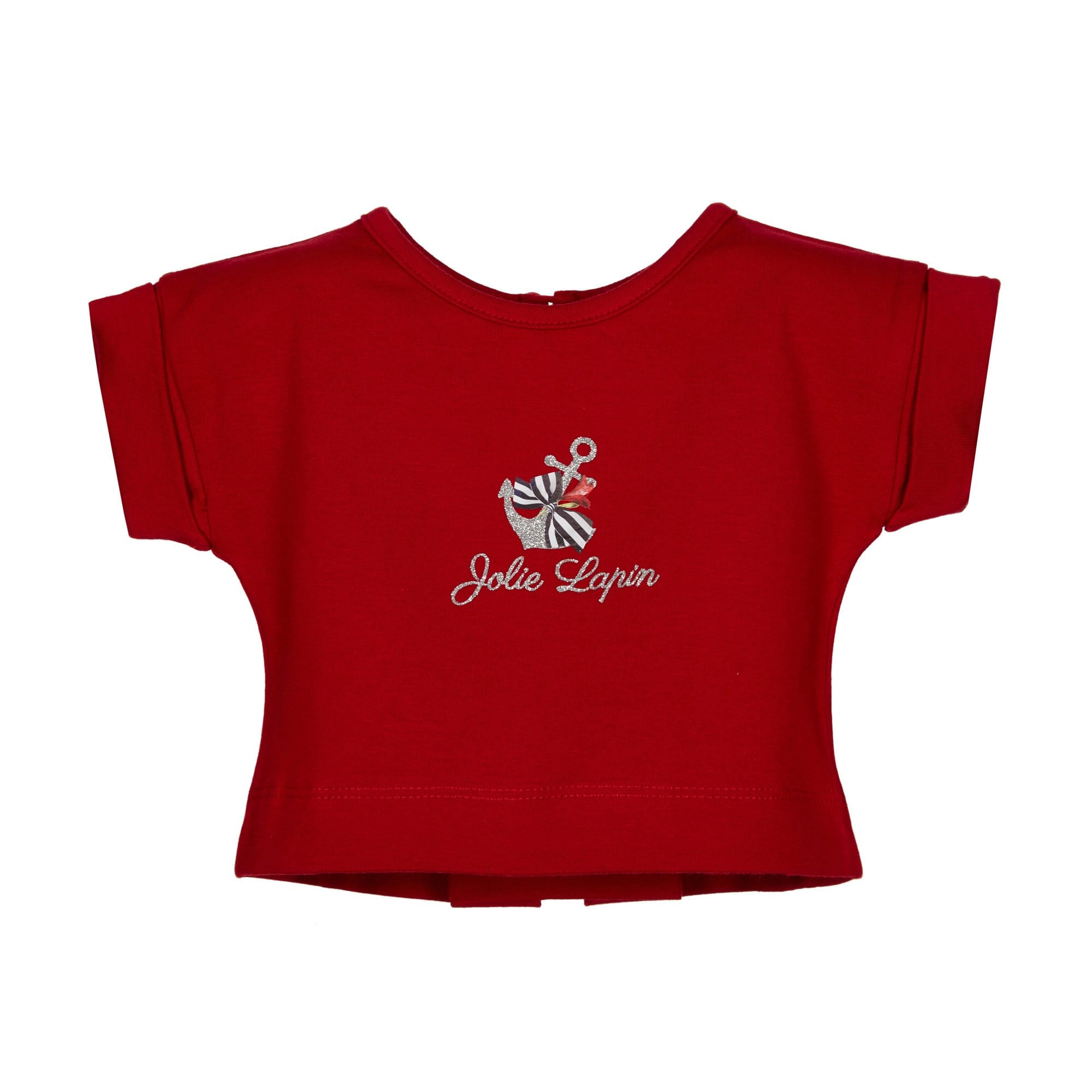 LAPIN HOUSE RED ANCHOR TOP & SHORTS