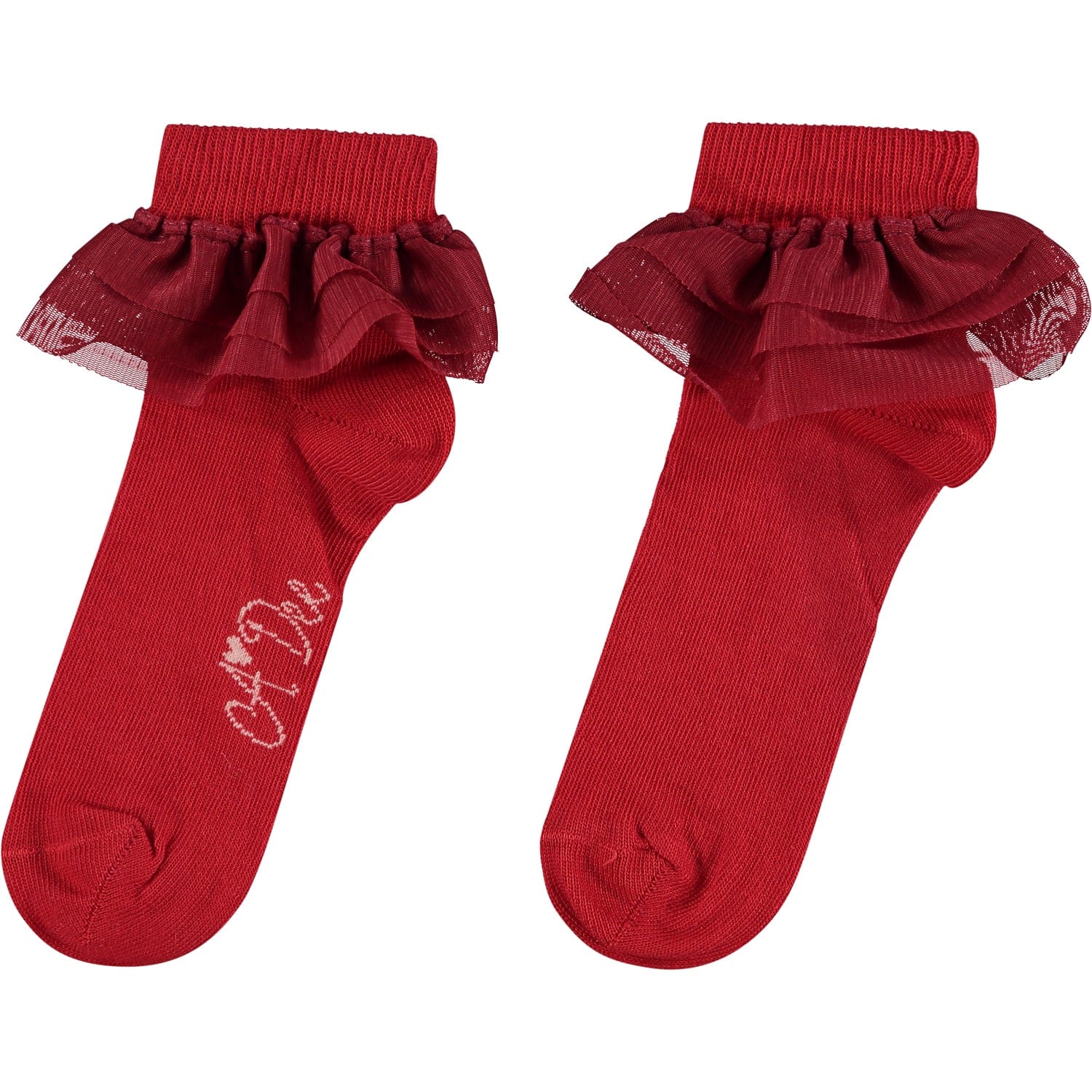 A DEE - Miley Ankle Socks - Red