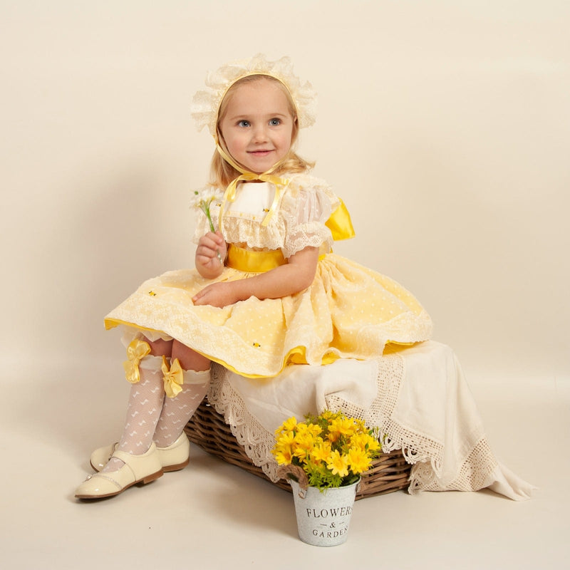 BLUEBELLS - Joanna Easter Dress - Yellow