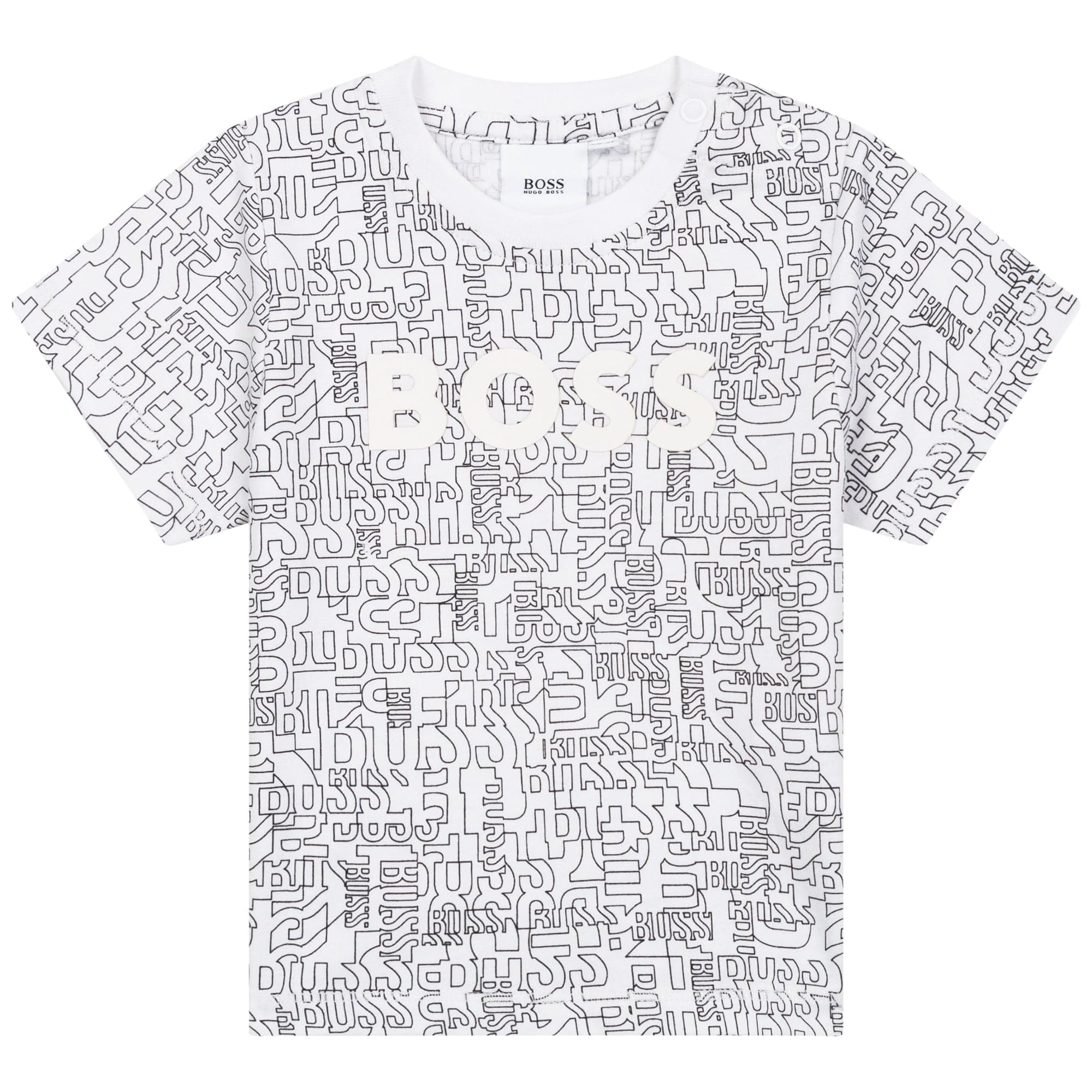 HUGO BOSS - Patern Tee-Shirt - White