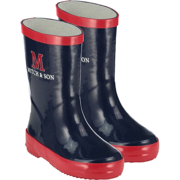 MITCH & SON - Hunters Wellington Boots - Blue Navy