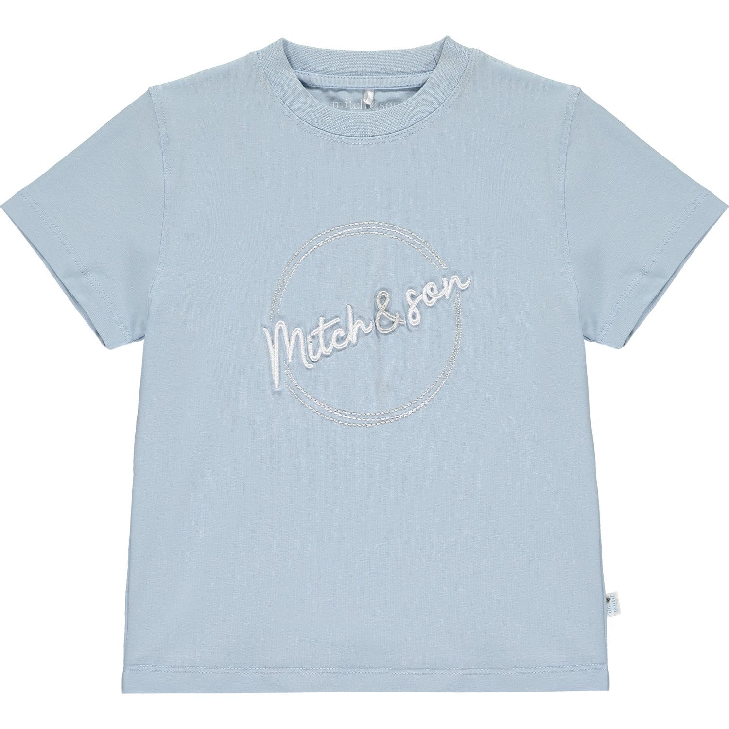 MITCH & SON - Anton Circle Signature Jersey Set - Pale Blue
