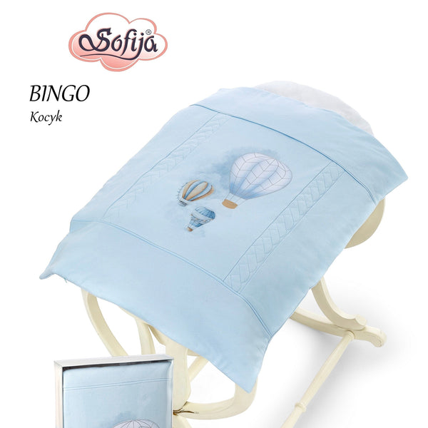 SOFIJA - Bingo Blanket - Blue