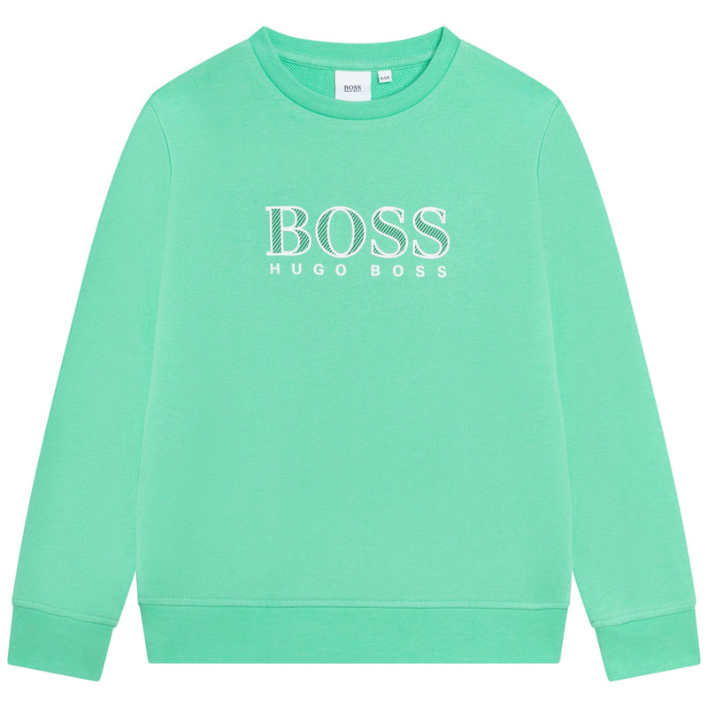 HUGO BOSS - Sweatshirt - Green