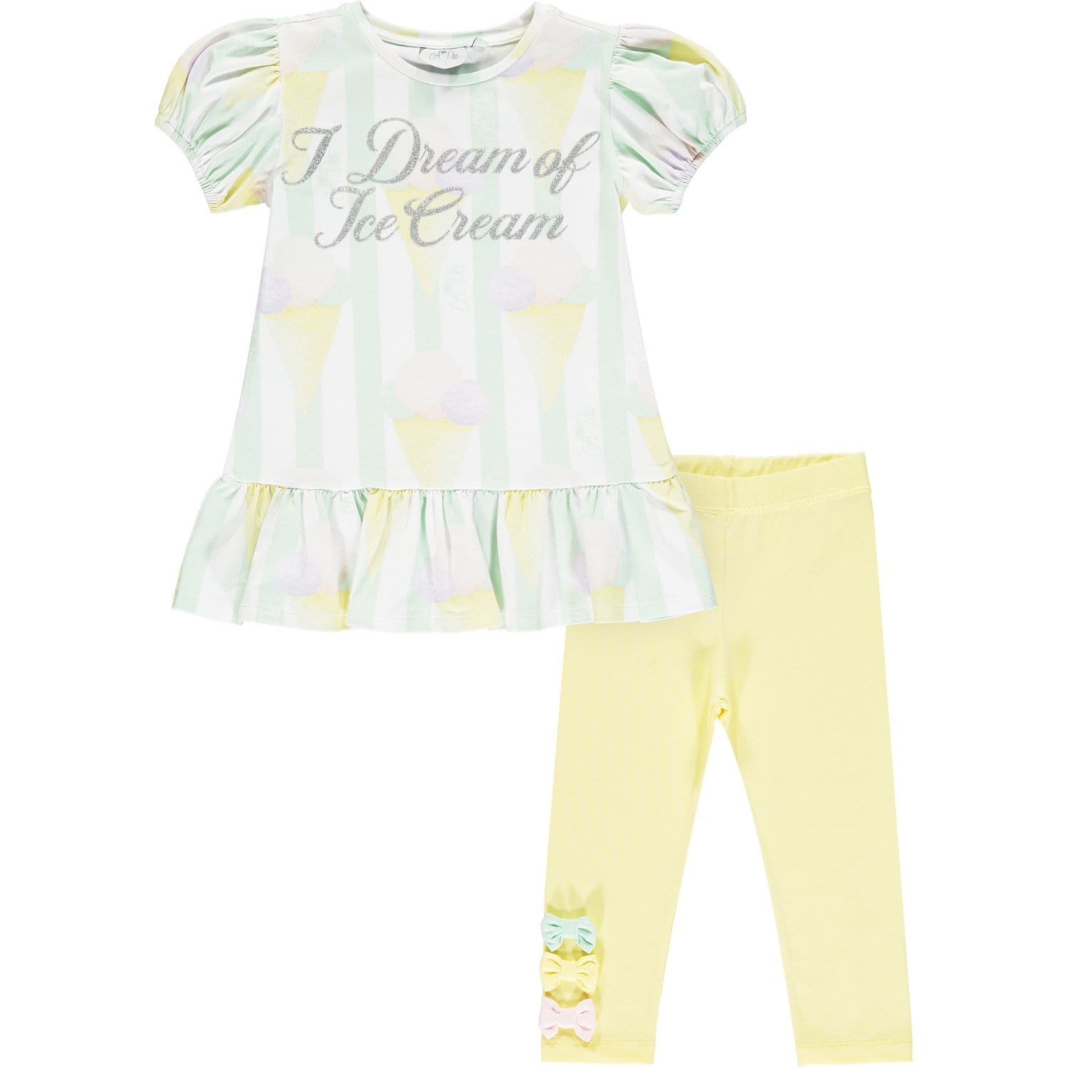 A DEE LEMON CAKE ICE CREAM TUNIC LEGGING SET ONIKA S214518