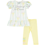A DEE LEMON CAKE ICE CREAM TUNIC LEGGING SET ONIKA S214518