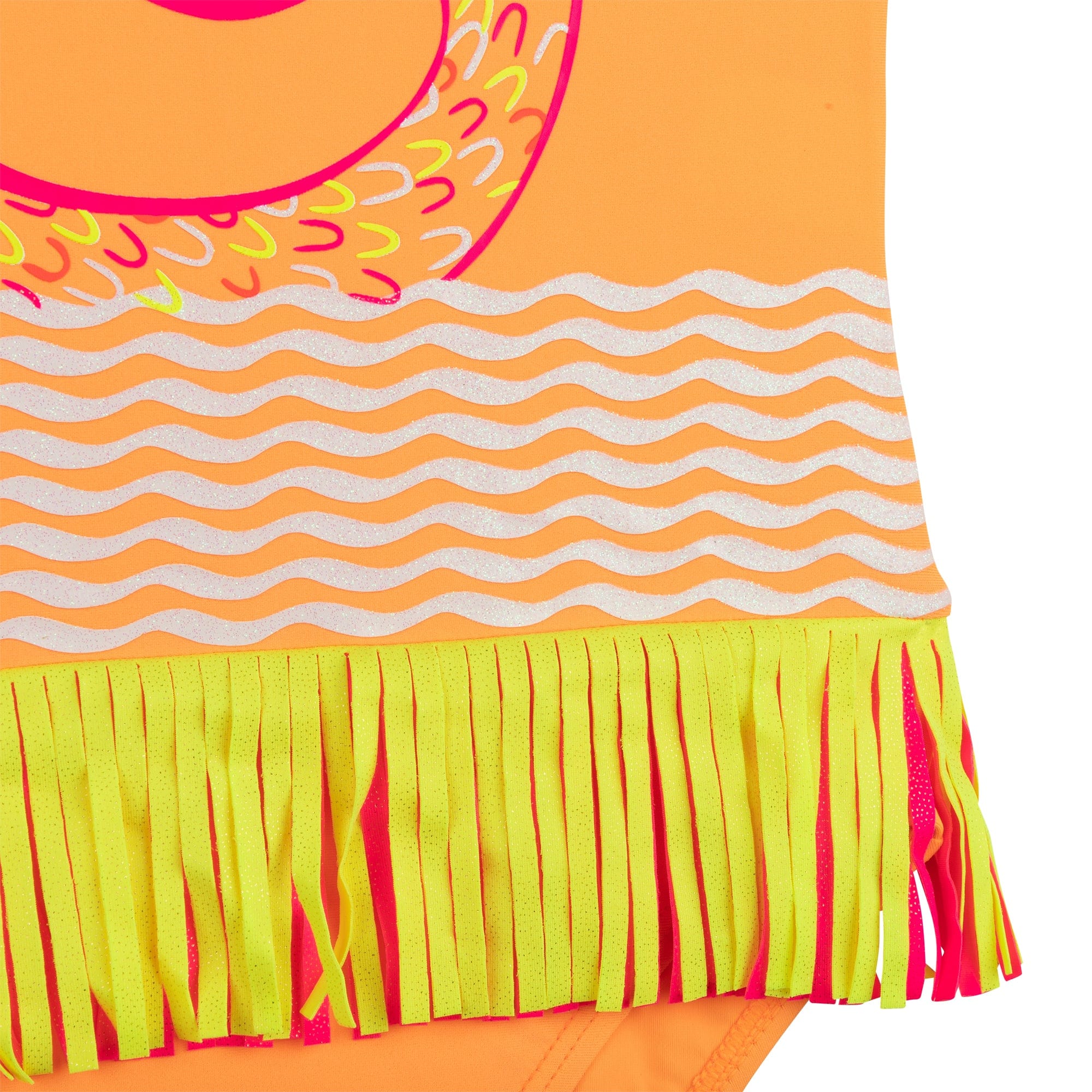 BILLIEBLUSH - Mermaid Tail Swimsuit - Orange