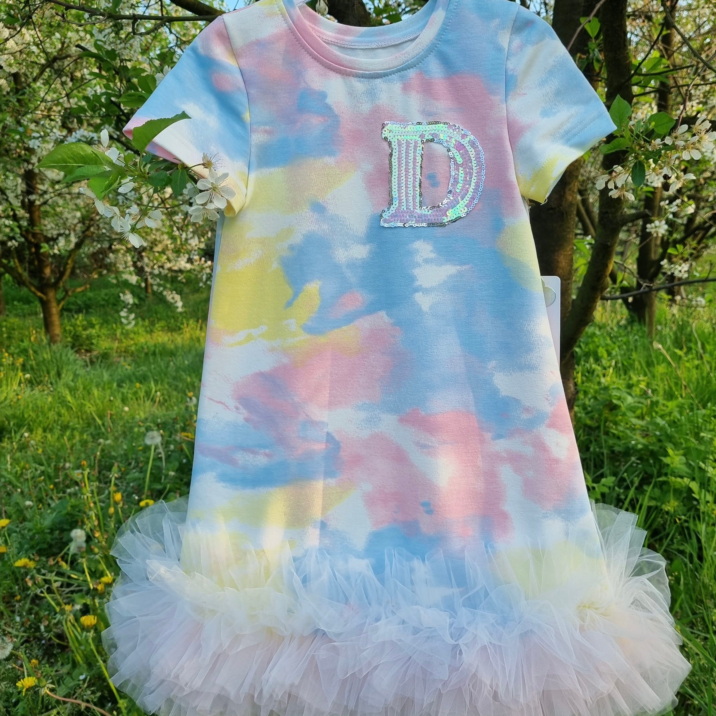Daga - Tie Dye Tutu Dress - Multi