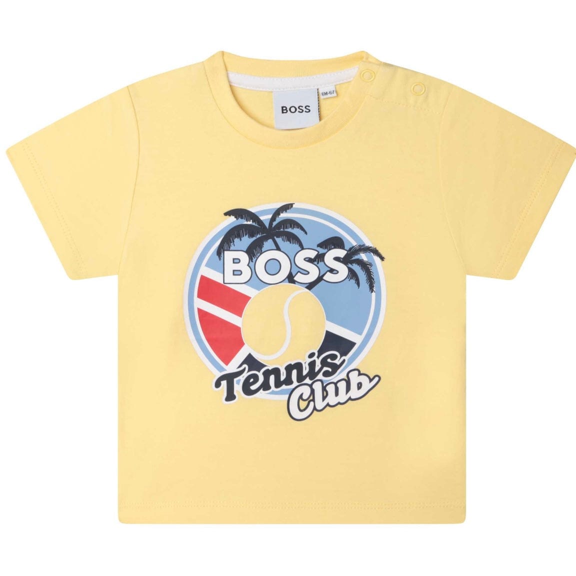 HUGO BOSS - Toddler Tennis Tee-Shirt - Yellow