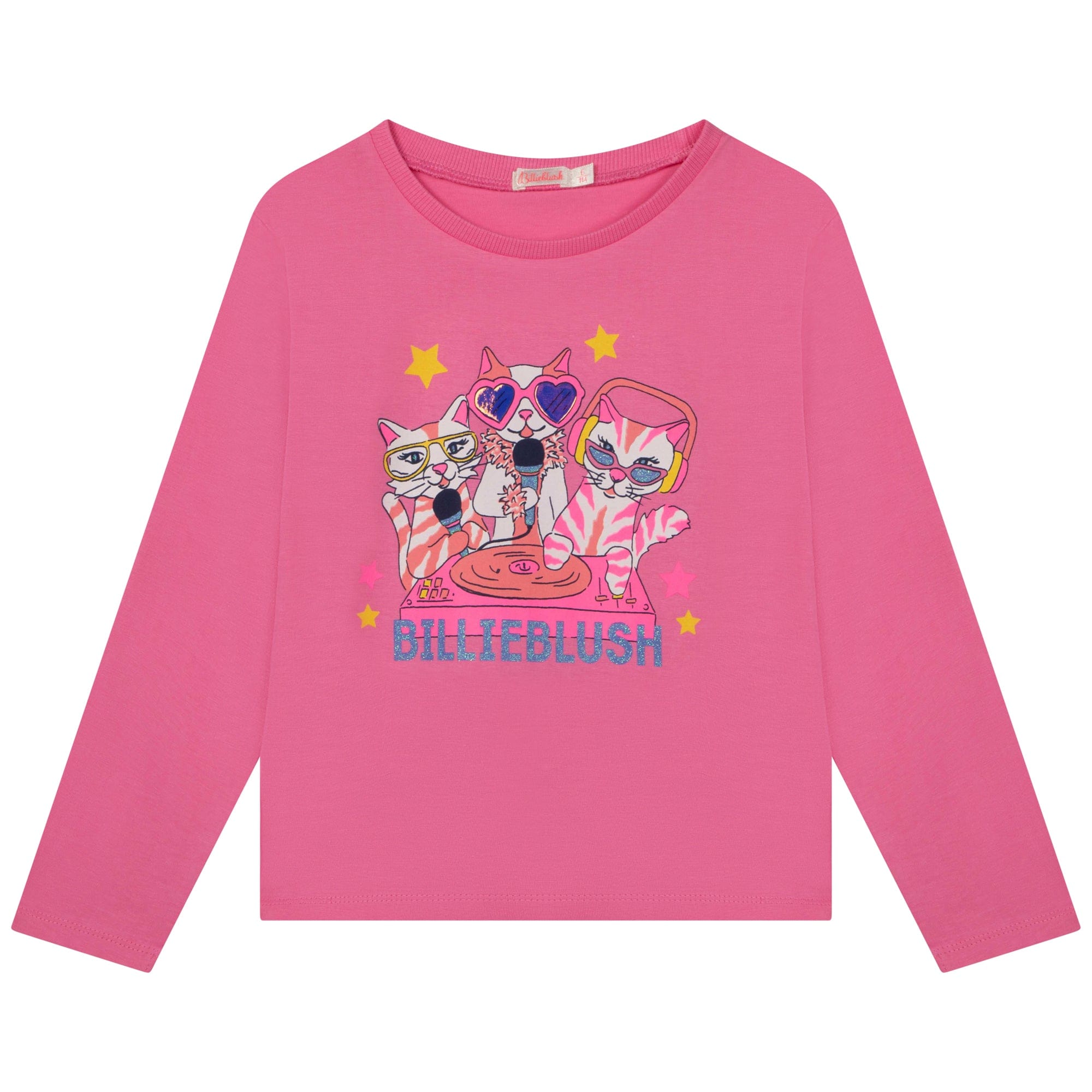 BILLIEBLUSH - Cat Top & Jean Set - Pink