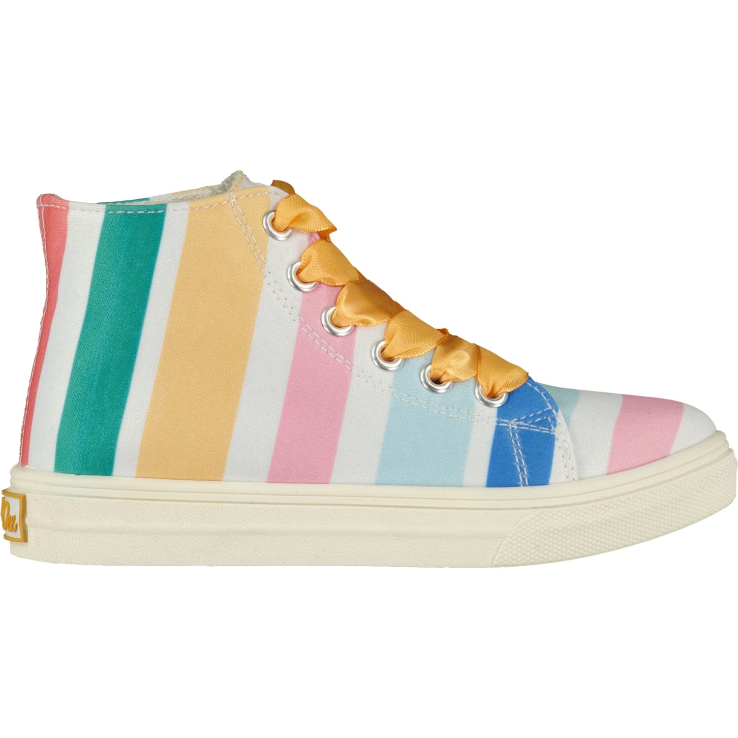 A DEE - Jazzy Stripe Printed High Top - Sunflower Yellow