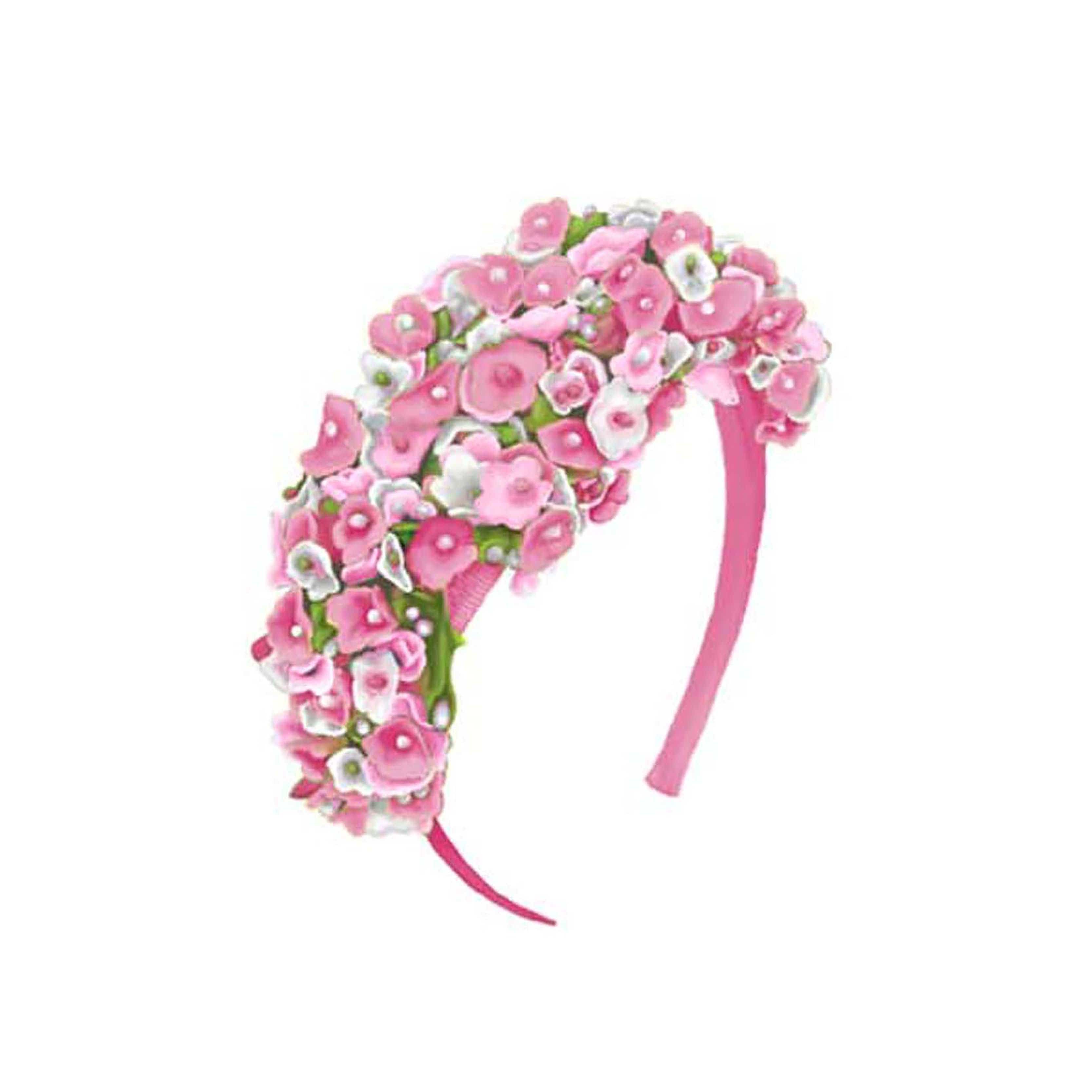 MAYORAL - Flower Hairband - Pink