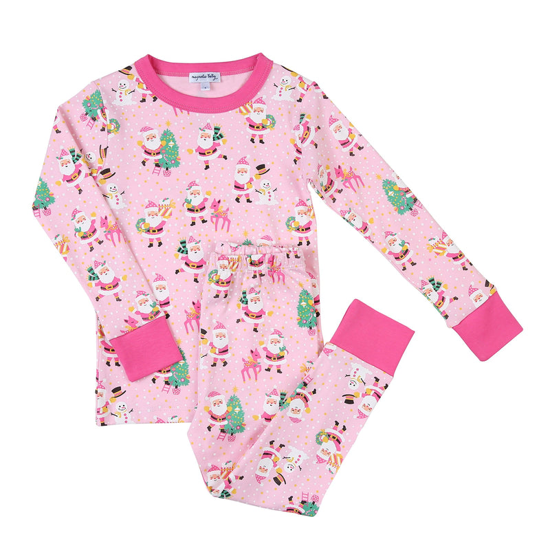 MAGNOLIA BABY - Jolly Santa Pyjamas - Pink