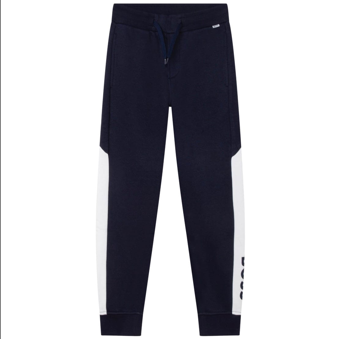HUGO BOSS - Zip Hoodie Logo Tracksuit  -  Navy