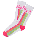 BILLIEBLUSH - Rainbow Solid Socks - Pink