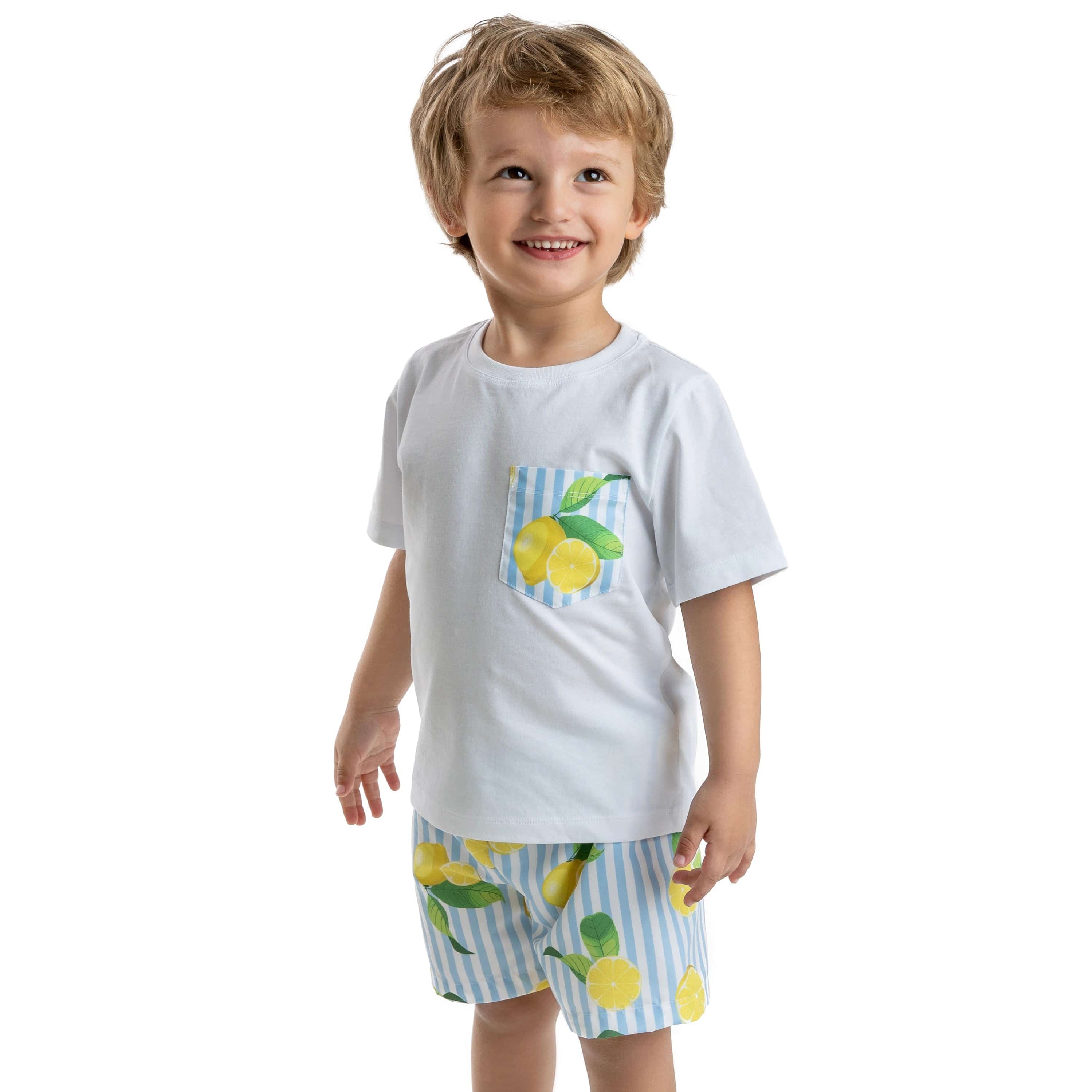 MEIA PATA - Lemons T- Shirt - White