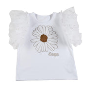 Daga - Miss Daisy Short Set - White