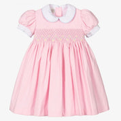 PRETTY ORIGINALS - Smocked Dress  - Pink