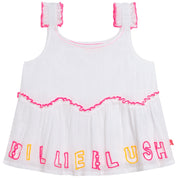 BILLIEBLUSH - Billi Blouse & Skirt Set - White